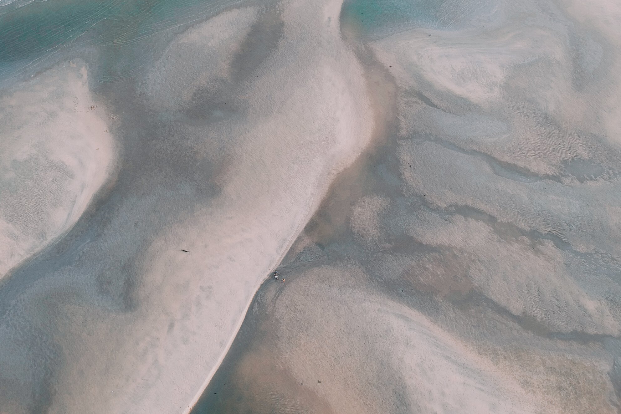 Aerial View of a Beach